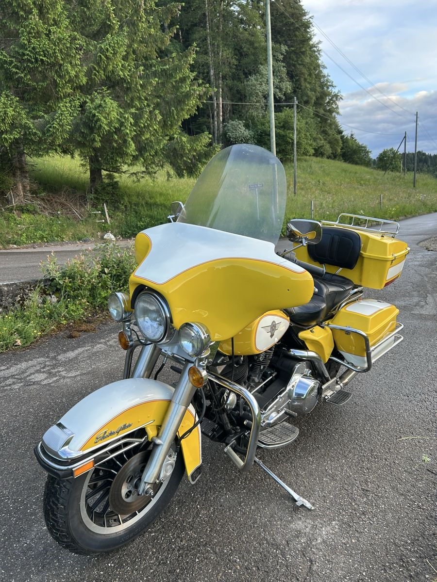 Harley-Davidson Touring: Harley Davidson Shovelhead Electra Glide – Gebraucht aus Tschugg von gianiw