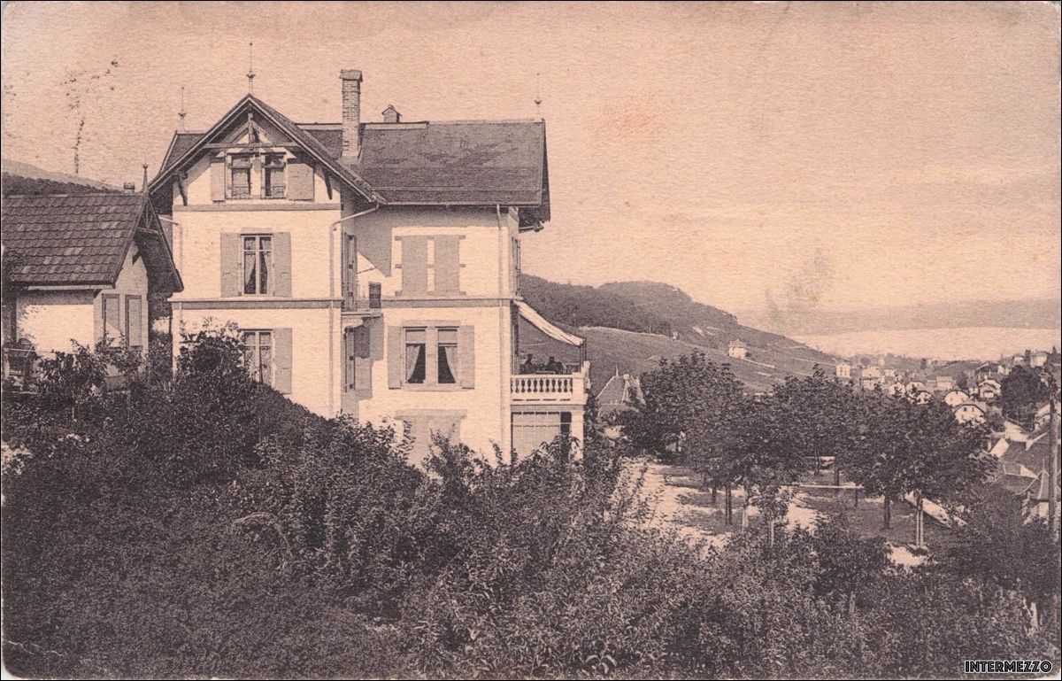 Ansichtskarten: Peseux NE // La Poste // 1929 // Neuenburg – Gebraucht aus Basel von intermezzo12
