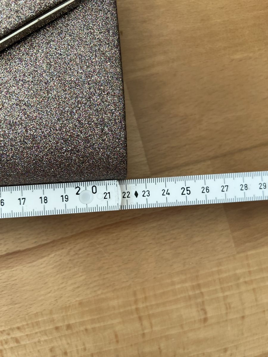 Taschen für Damen: Elegante Glitzer-Clutch – Neu (gemäss Beschreibung) aus Toffen von Vanessa_Germann 2