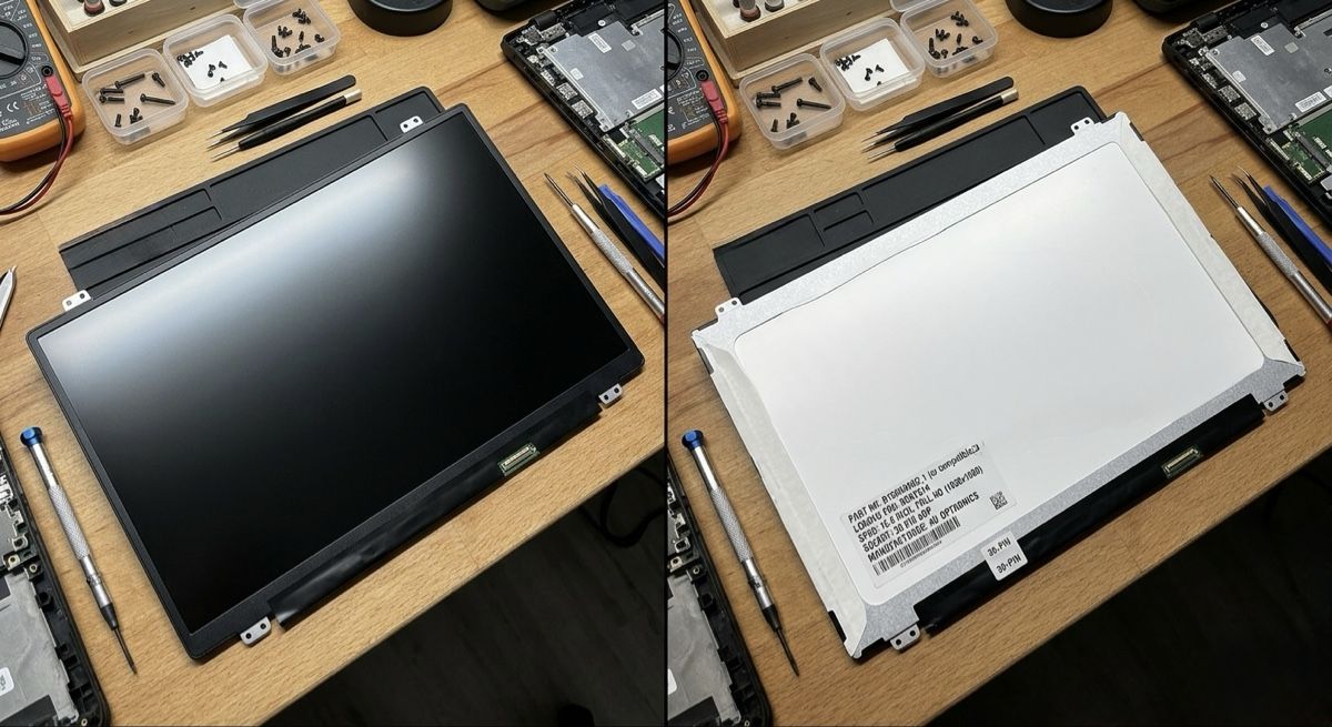 Monitor: 15.6" Full HD Slim LED Display Panel - 30 Pin – Usato da Wängi venduto da erdi44 1