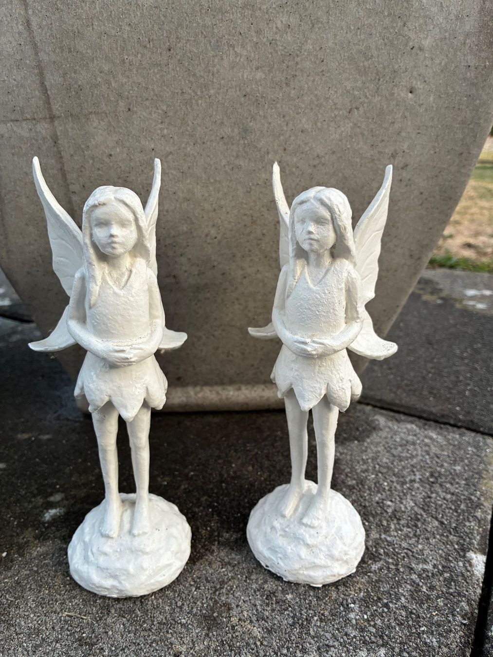 Tutte le decorazioni: Feen 2er Set aus Polyresin, in weiss 20cm – Usato da Frick venduto da sandra037 5