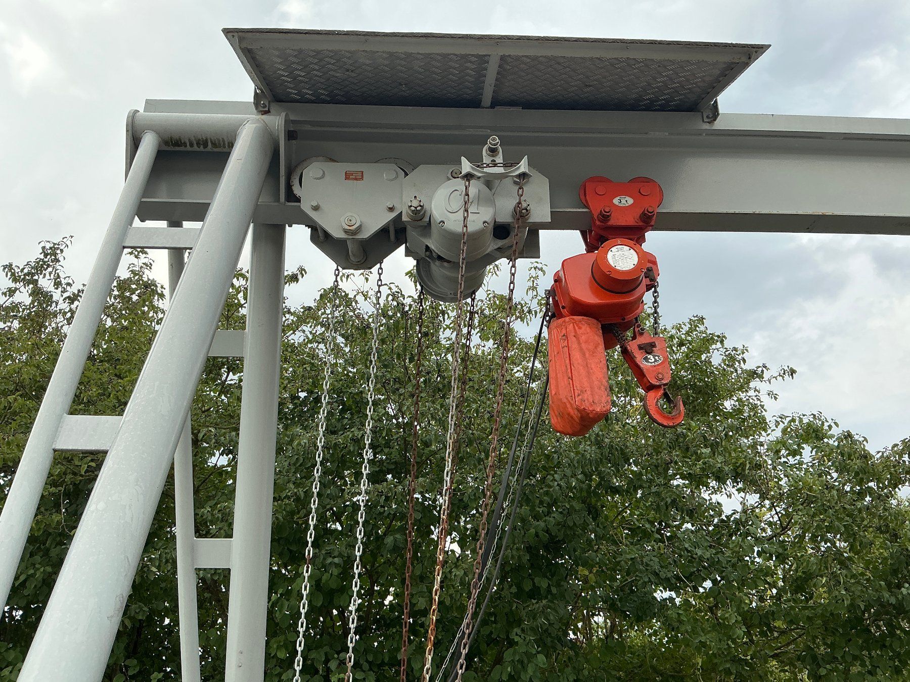 Meili Paranco multiuso: Palan à chaîne électrique – Usato da Vernier venduto da Jetdeau1 2