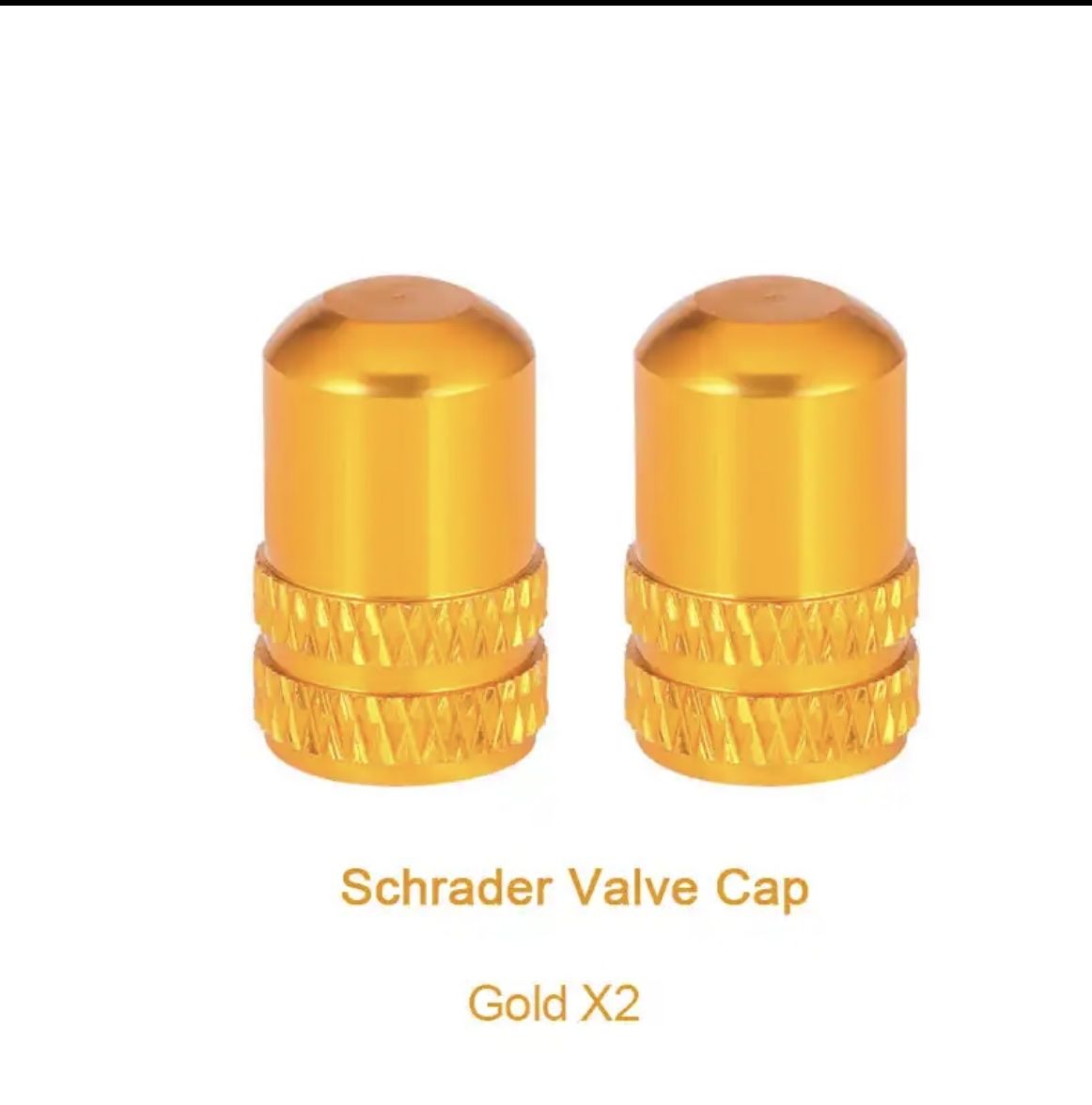 Accessori per altri veicoli: 2 Stücke Reifenventilkappe Universal Gold – Nuovo e nell'imballaggio originale da St.Gallen venduto da pep_2gfq