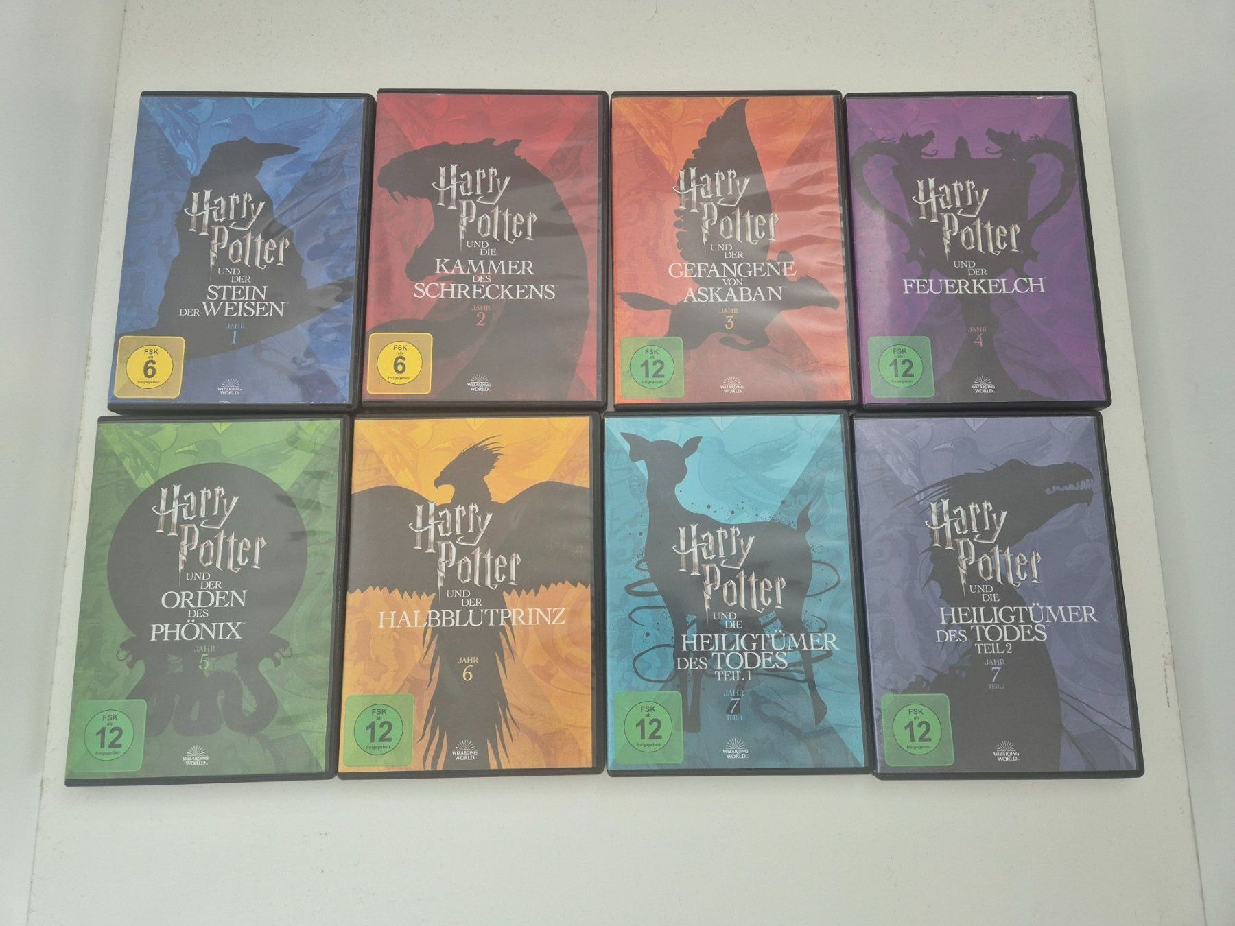Alle DVDs: Harry Potter DVD Box Set 1-8 – Gebraucht aus Eglisau von nicij79