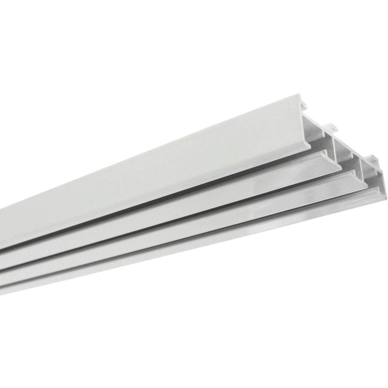 Tende: 3 Schiebegardinen transparent-gestreift plus Deckenschiene – Usato da Neuenegg venduto da joni_81 4