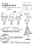 Silikonstempel Nr.753, Weihnachten