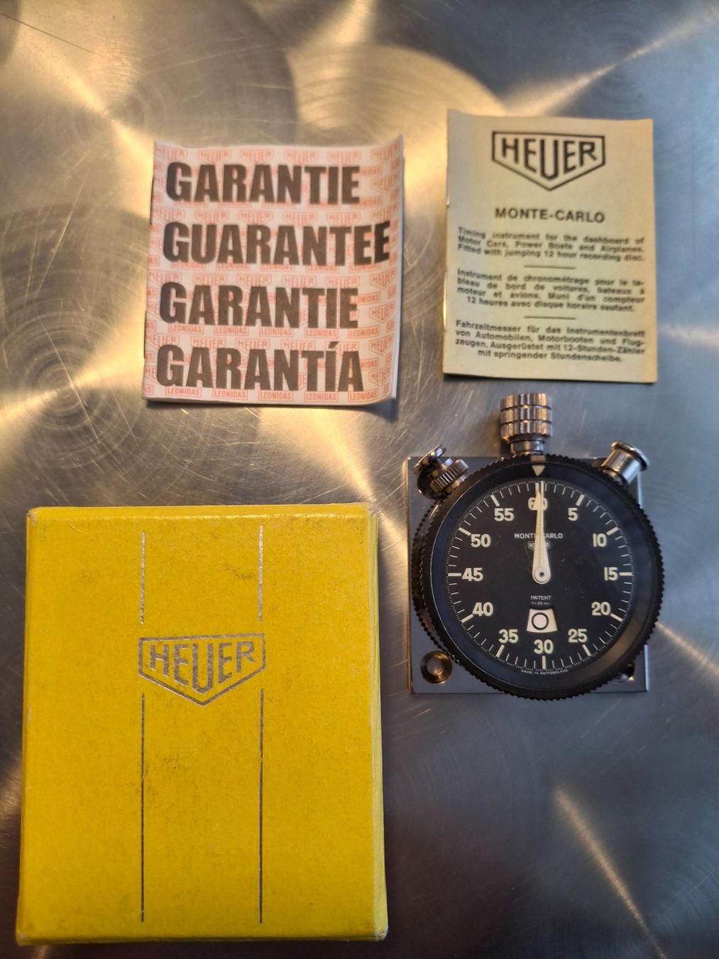 Tag Heuer Orologi: HEUER monte-carlo rad – Usato da nidau venduto da Duridurlaf 1