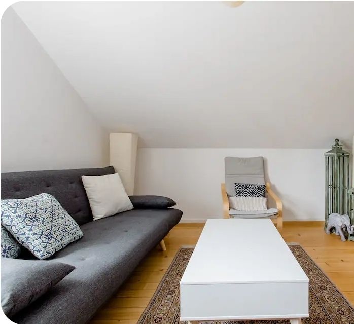 Sofas: Bettsofa in elegantem Grauton – D'occasion à Burgdorf par Greenmelek 2