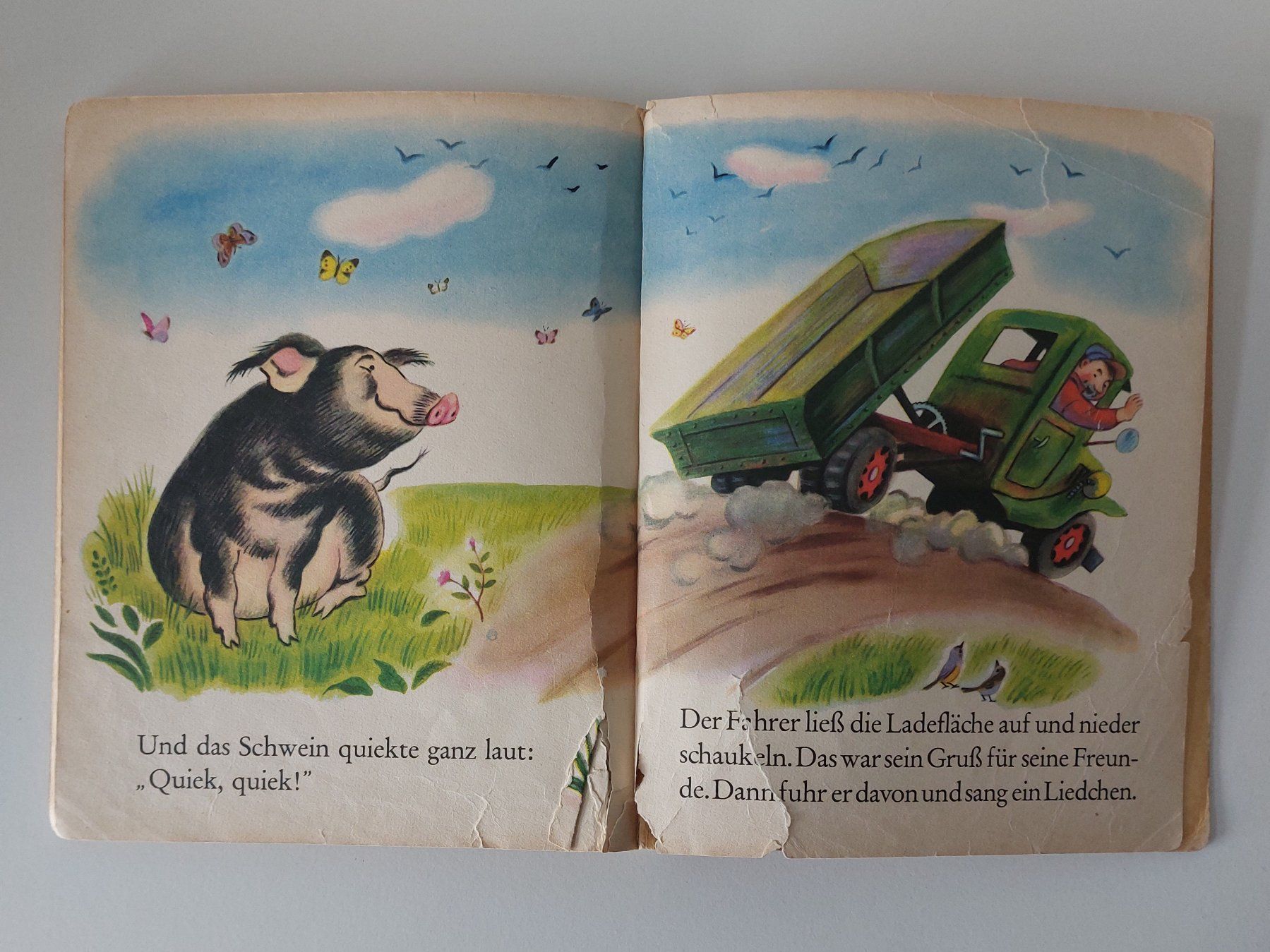 Libri: Die lustige Autofahrt Kurt Desch München Kinderbuch – Usato da Schenkon venduto da Uhu007 4