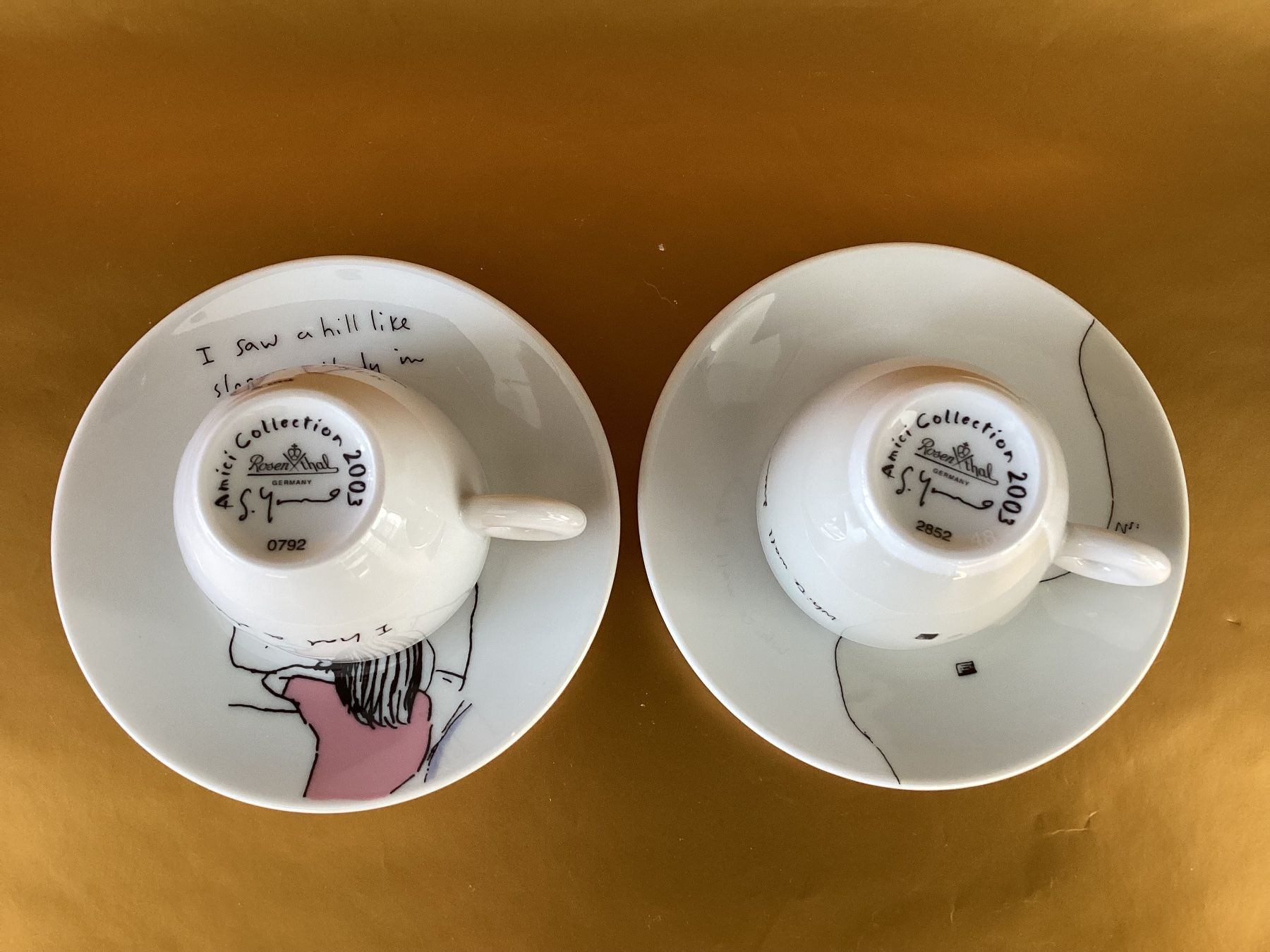 Amici Tassen: Amici / 2 Espresso Tassen / Rosenthal – Gebraucht aus Beinwil am See von kae_gh7c 4