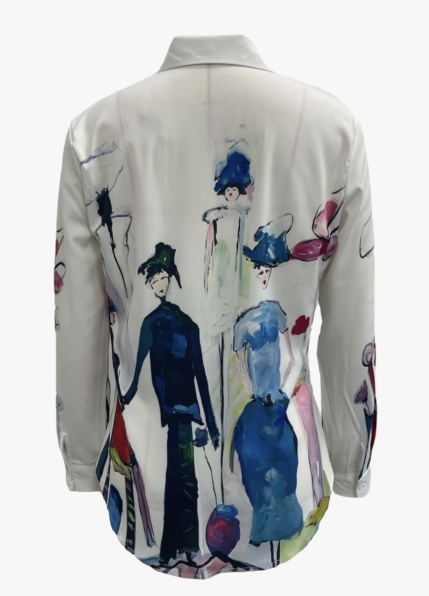 Camicie: Chic e particolare camicia-tg S/M-nuovo stile – Nuovo e nell'imballaggio originale da Gordevio venduto da LanaZimm 2