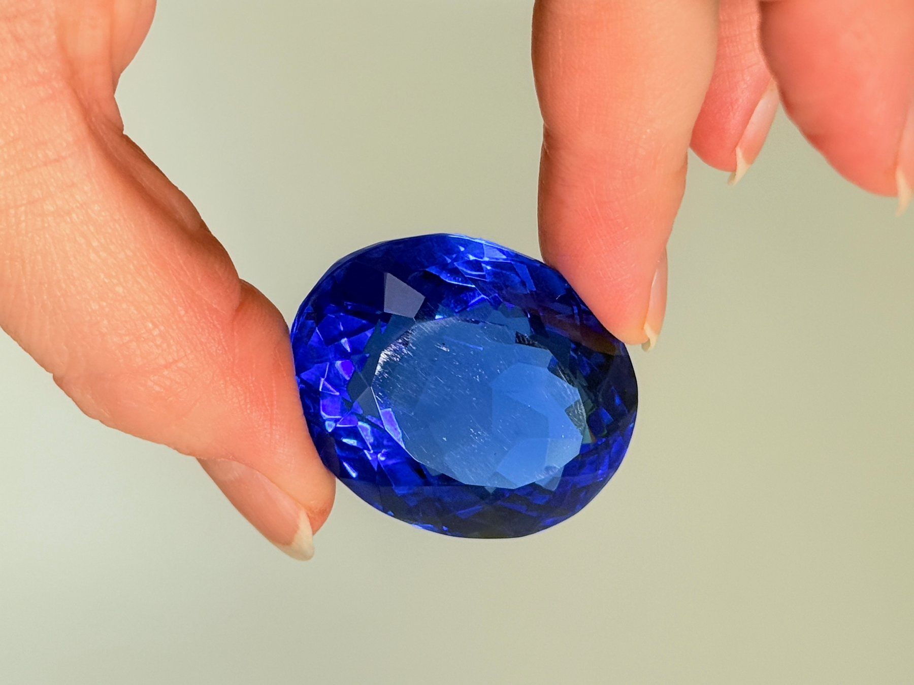 Pietre preziose: 132.55 Ct Oval Cut Loose Gemstone – Nuovo e nell'imballaggio originale da Genève venduto da AWWA 6