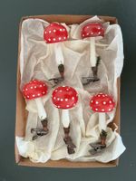 Antiker Christbaumschmuck Lauscher Pilze