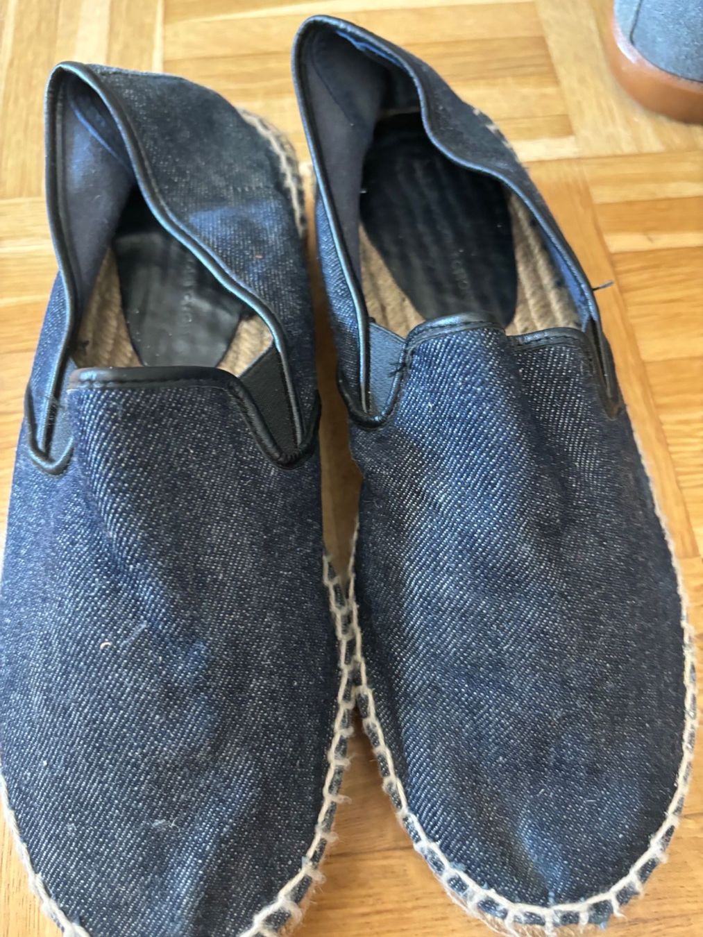 Zara Scarpe da donna: Espadrilles en jeans Zara – Usato da Genève venduto da bha_jcf5 1