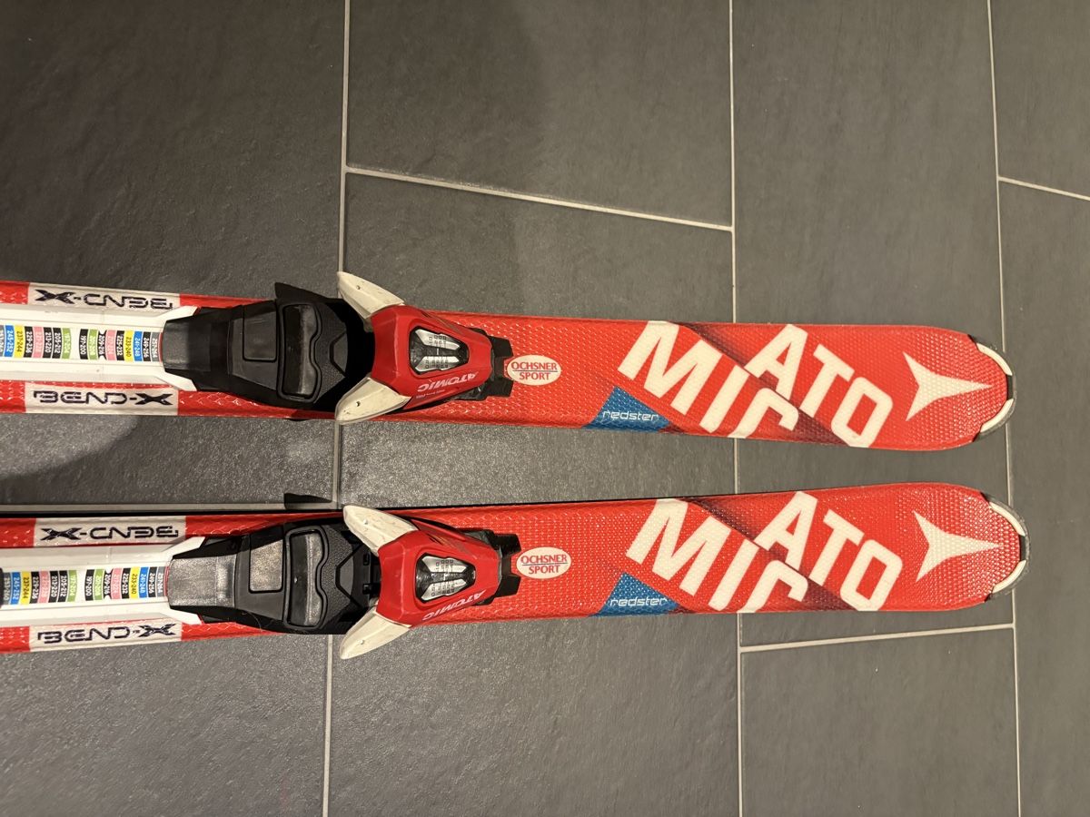 Atomic Skis: Kinderski mit Bindung 120cm – Gebraucht aus Eggersriet von Ck761 2