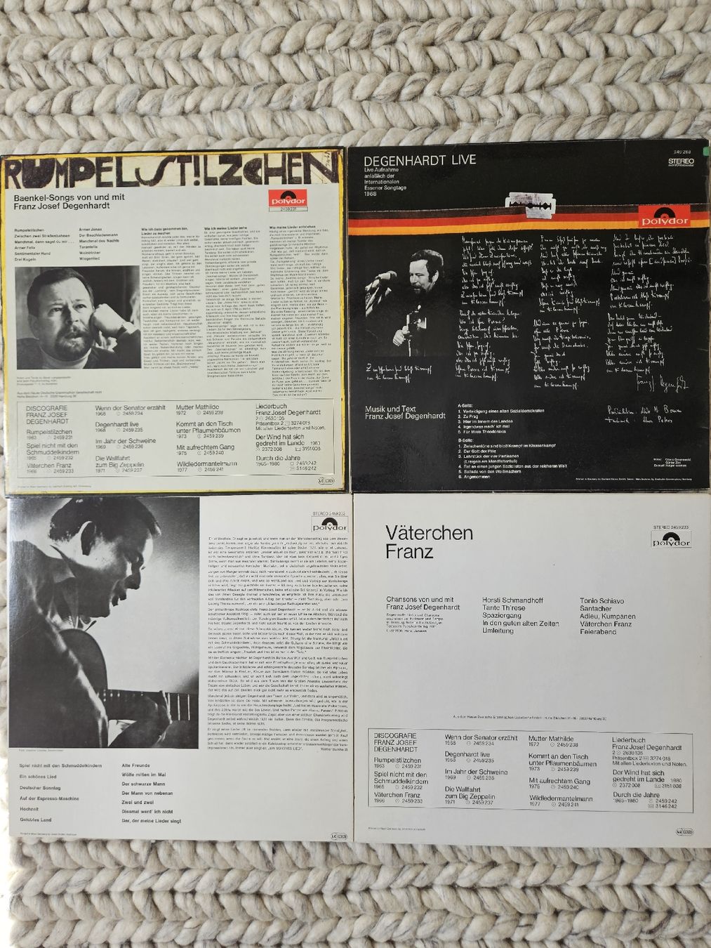 Dischi in vinile: 4 Degenhardt Schallplatten – Usato da Wettingen venduto da Sk8ertomda 1