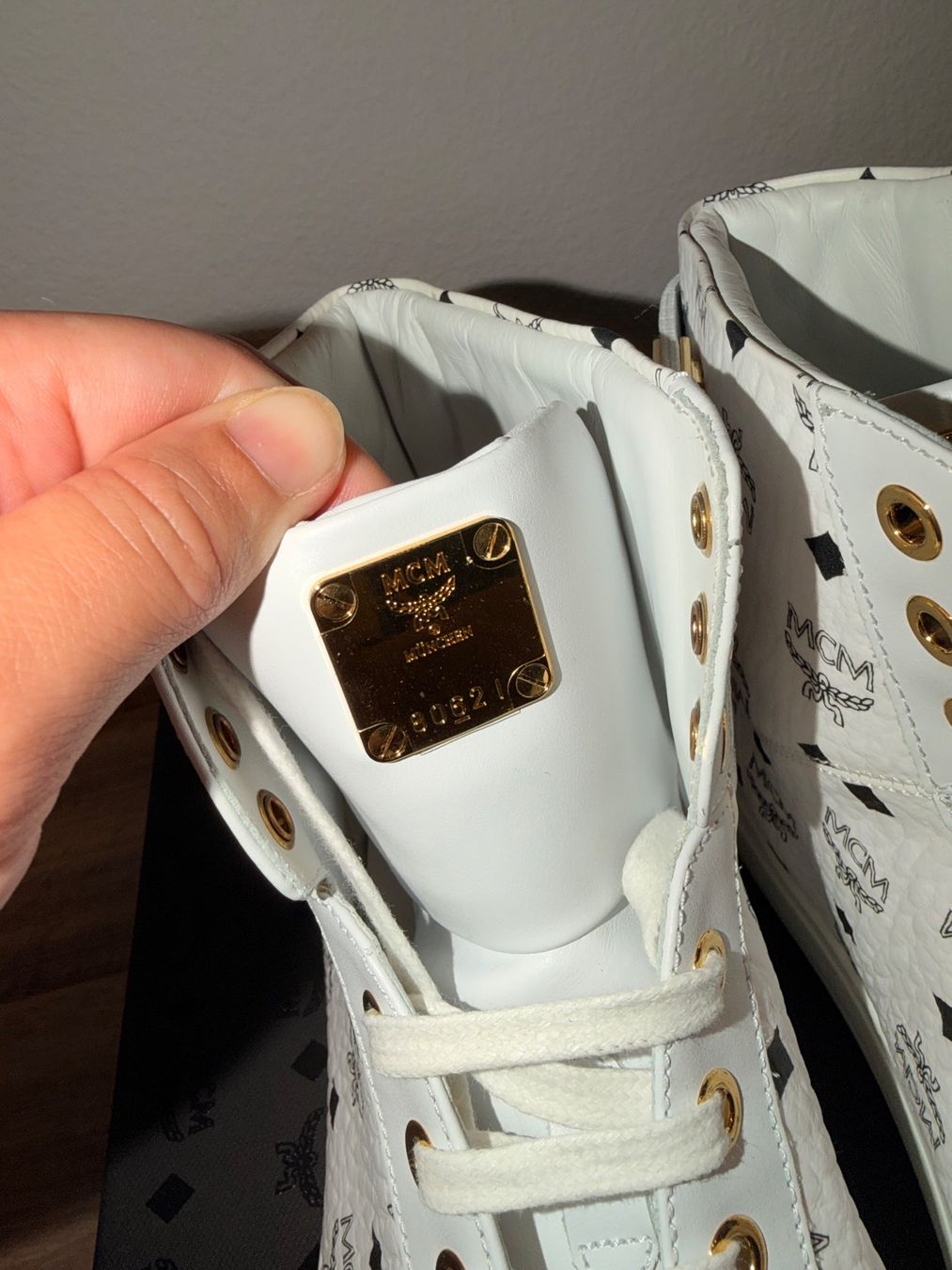 Mcm Herrenschuhe: MCM Sneakers NEU – Neu und originalverpackt aus Zug von mcm.v.i 5