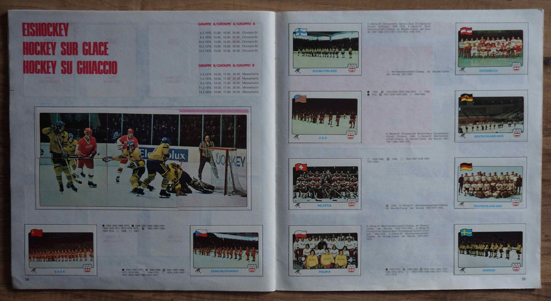 Panini Alben: Panini-Album Innsbruck 76 – Gebraucht aus Schindellegi von woneschi 8