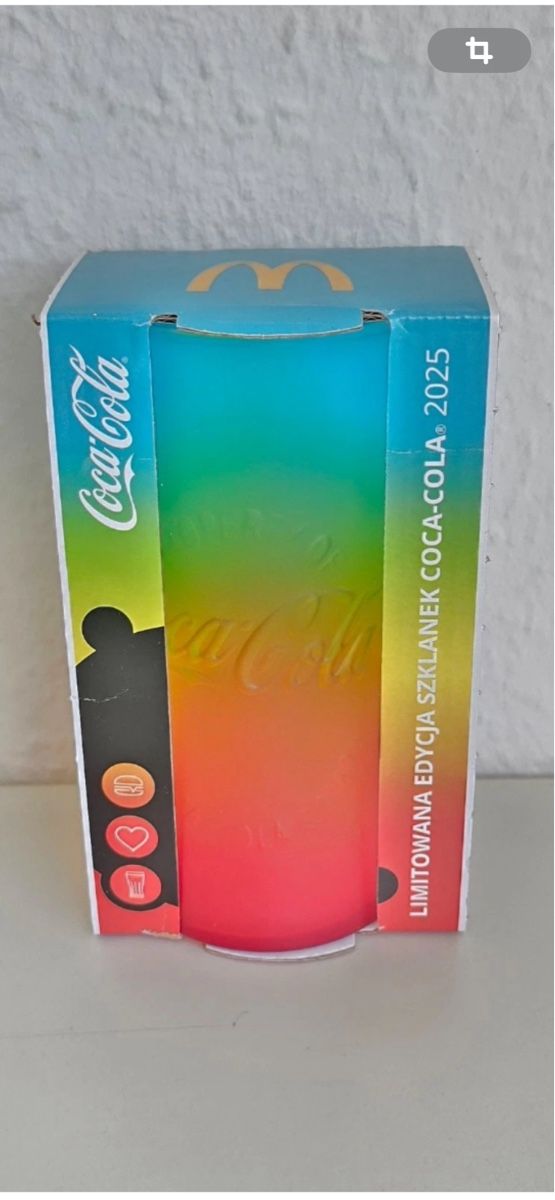 Mc Donald's Bicchieri: Coca-Cola Mc Donald Gläser sehr selten – Nuovo e nell'imballaggio originale da Obergösgen venduto da Camaro_zl1 1