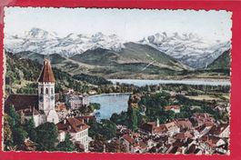 THUN MIT JUNGFRAU UND BLÜMLISALP, 5.6.1953