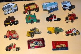 Pins  LKW Set Konvolut 15 Stück neu