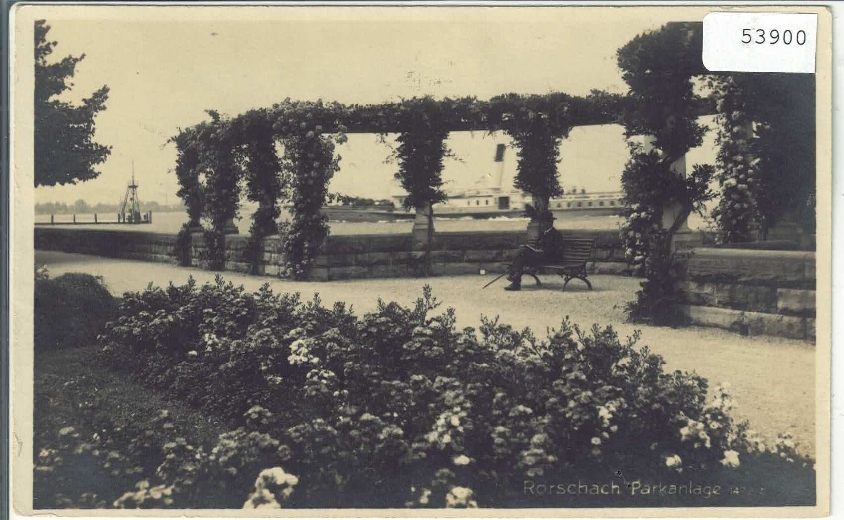 Cartoline postali: Rorschach - Parkanlage – Usato da Ettingen venduto da Kartenplanet