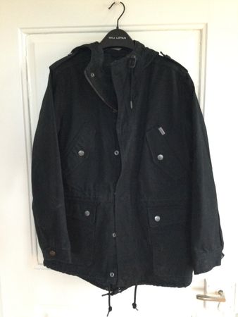Carharrt Woman Giddy Parka 100% Baumwolle schwarz S