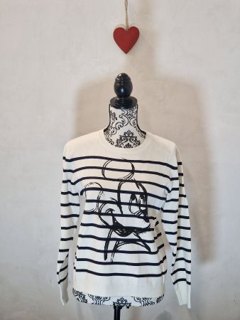 Pullover desigual gestreift mit Disney Motiv S top Zustand