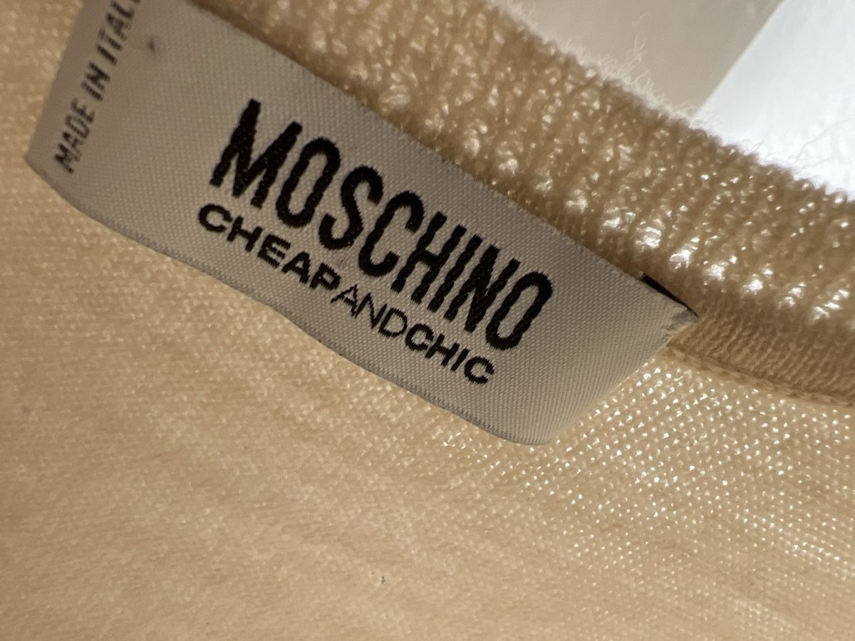 Moschino Vestiti: MOSCHINO Victorian Silk Dress – Usato da Genève venduto da eppla 1
