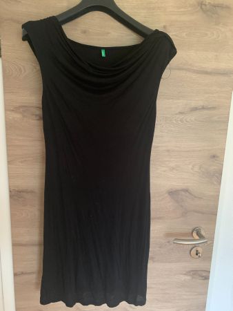Sommerkleid Schwarz United Colors of Benetton Gr. M