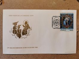 FDC Chile - Hijas de la Caridad 1979