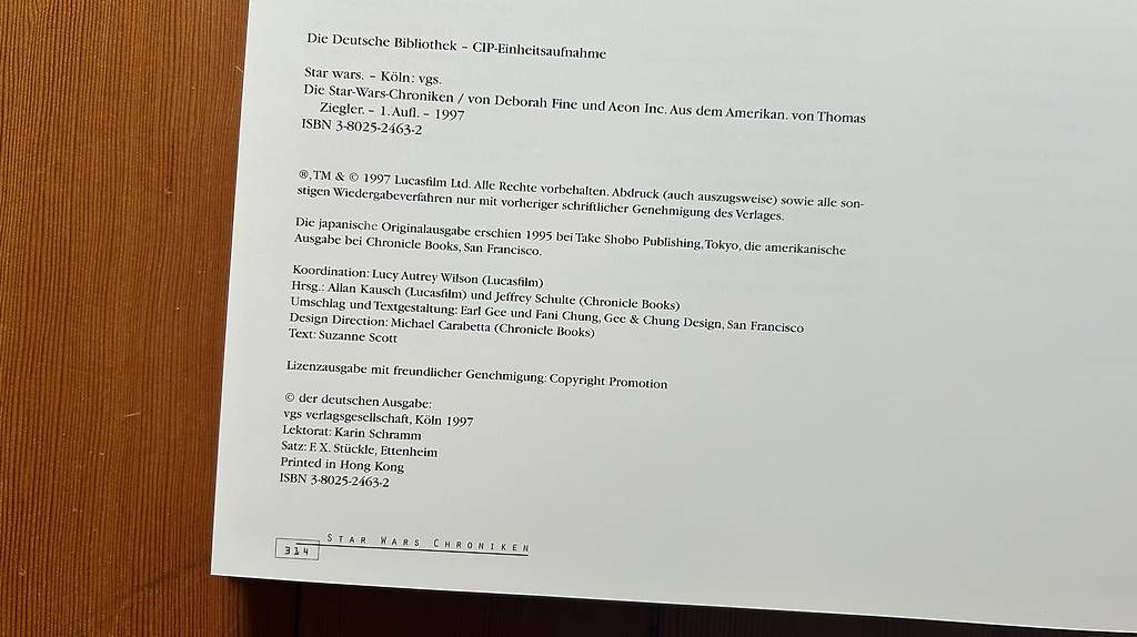 Libri: star wars chroniken 1997 – Usato da Basel venduto da mentaltrap 4
