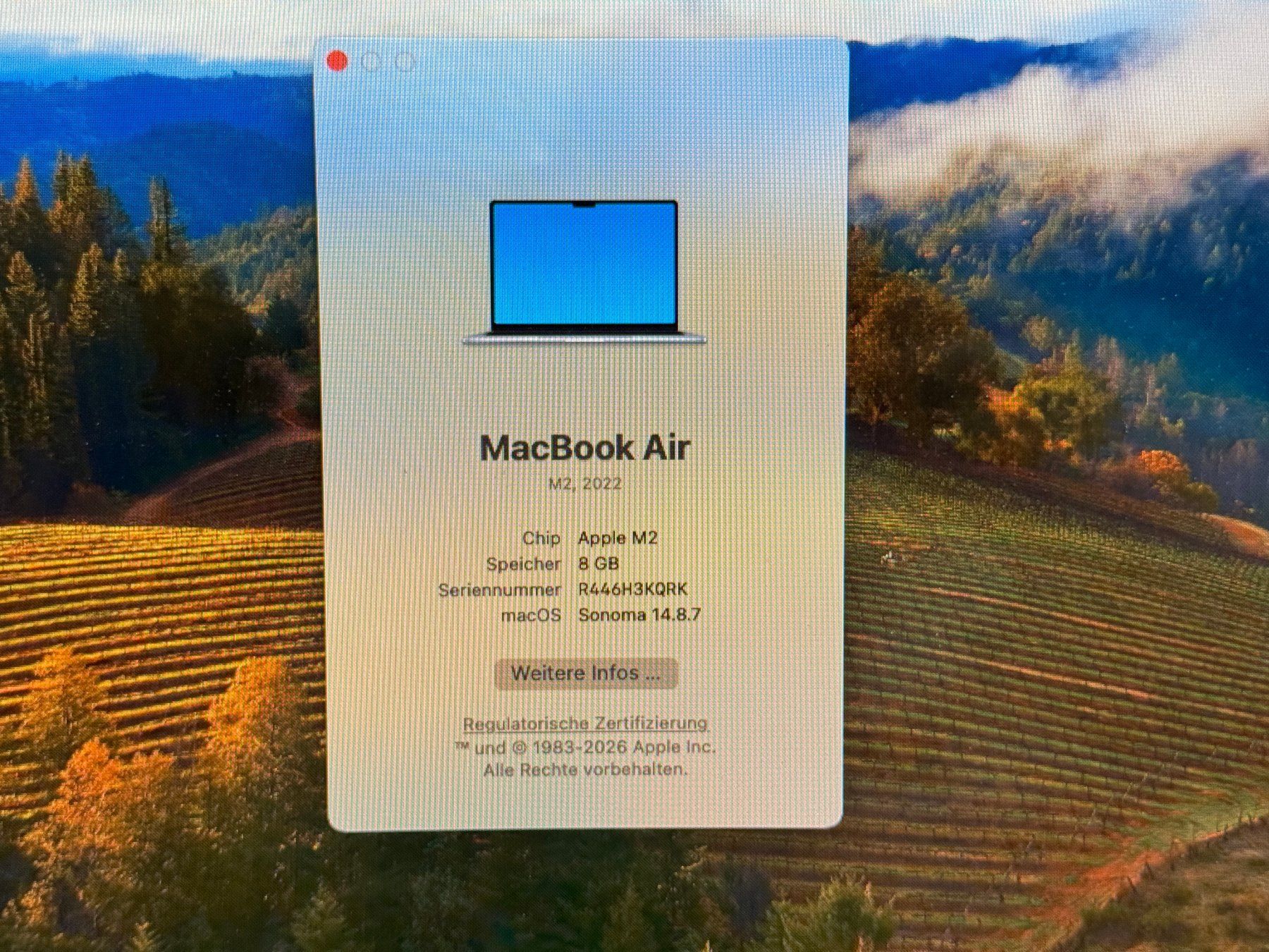 Apple Notebook: MacBook Air  M2 13 zoll 2022 – Difettoso da Au SG venduto da bah_6f5w 4