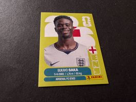 Panini FIFA Fussball WM 2026 Sticker Bukayo Saka ENG 17