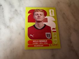 Panini Fifa Fussball WM 2026 Sticker Nicolas Seiwald AUT 15