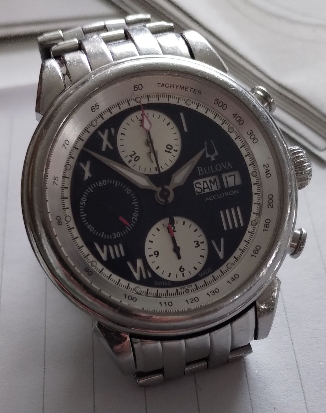 Bulova Uhren: Bulova Accutron Chronograph Automatic – Gebraucht aus Bern von Jihman