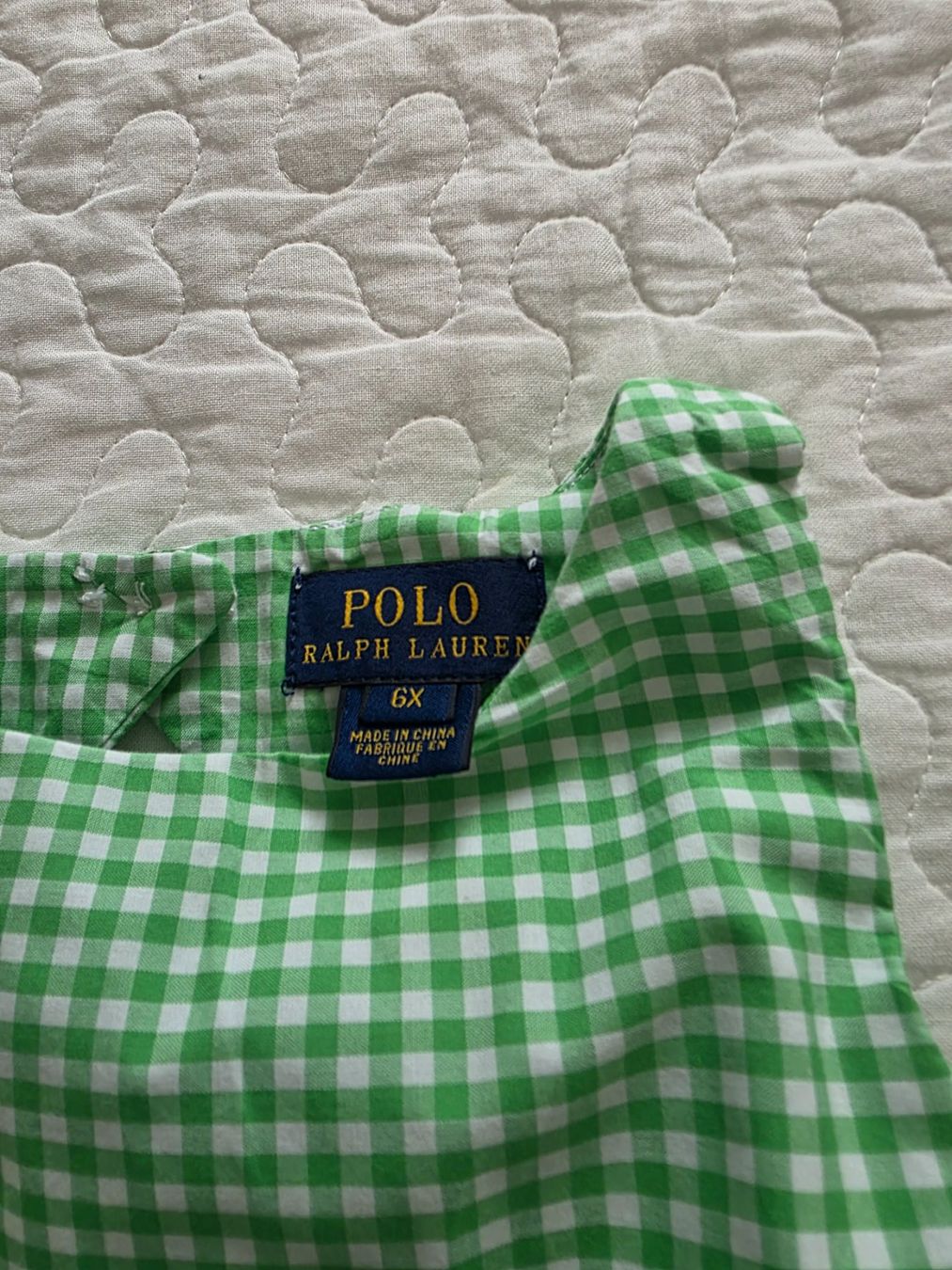 Süesses Sommerkleid von Polo Ralph Lauren, Grösse 6X! (Gebraucht) in