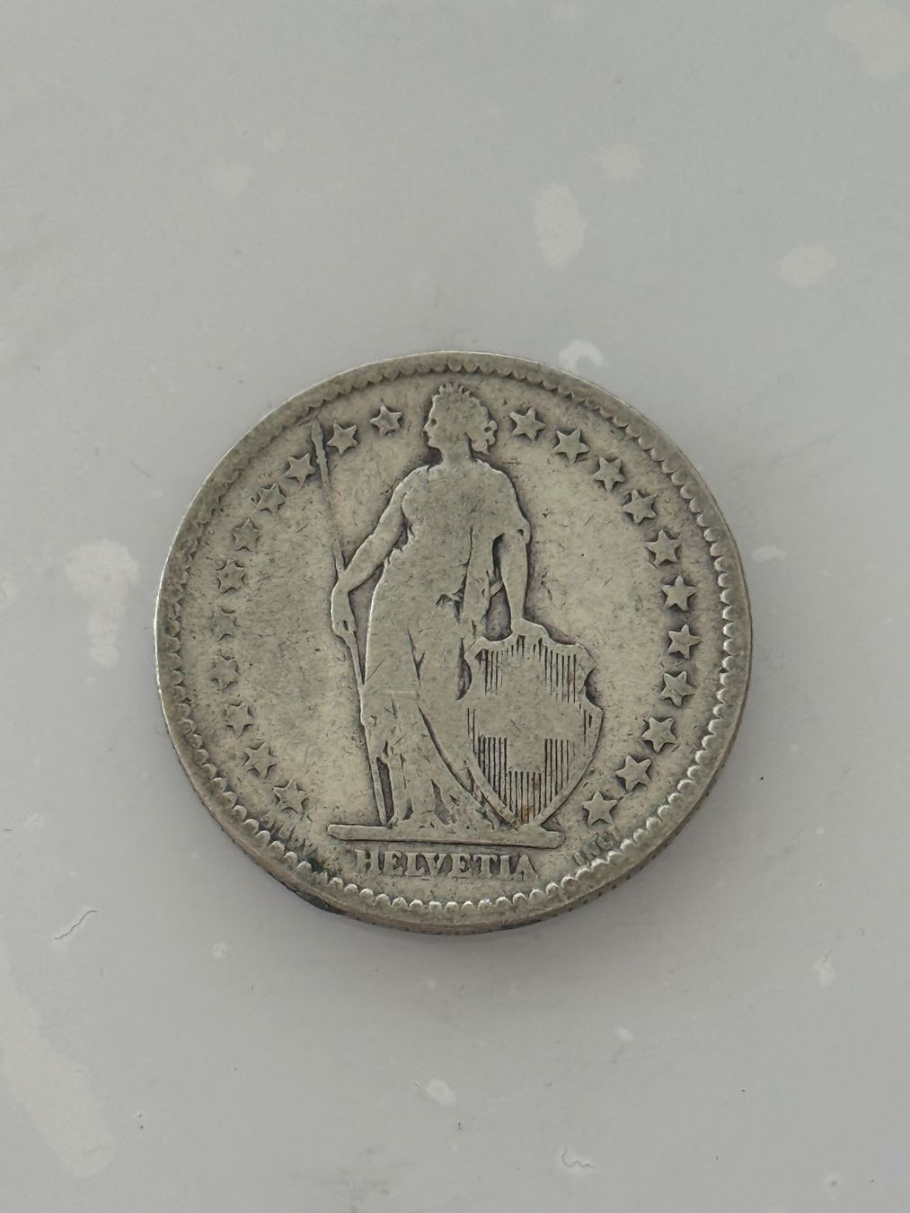 Toutes les monnaies: 2 Franken 1886  Rar – D'occasion à Wallisellen par SWISS_SILVER1 1