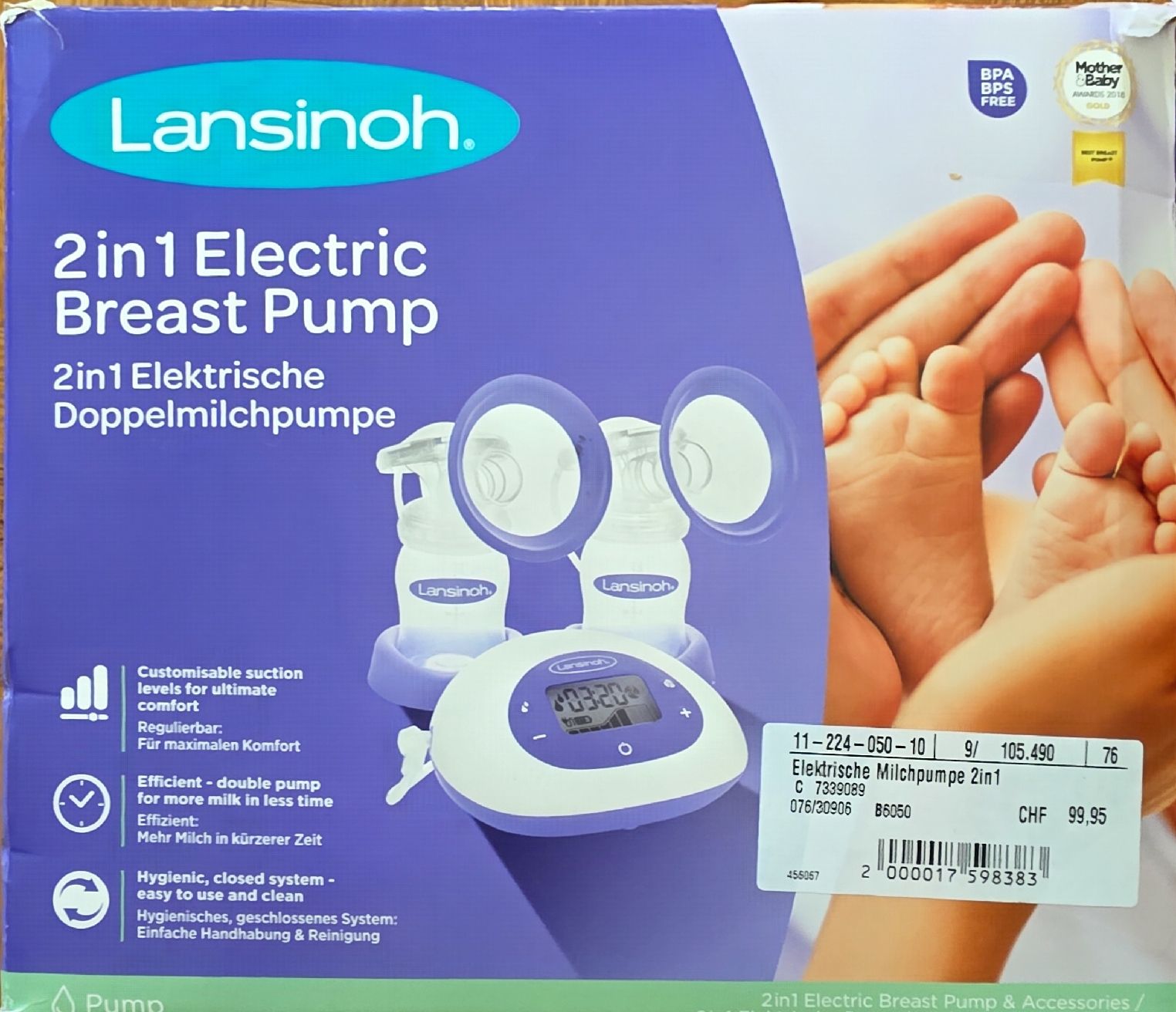 Stillzubehör: Breast pump – Gebraucht aus Langenthal von Pezo