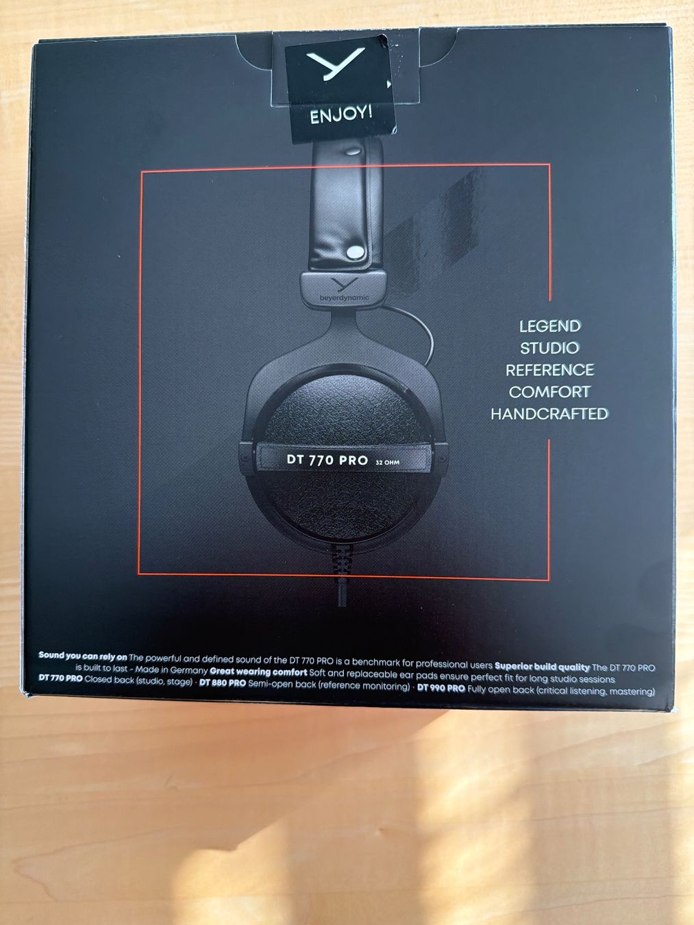 Beyerdynamic Cuffie: Kopfhörer Beyerdynamic DT 770 Pro 32 Ohm black mit Garantie – Nuovo (secondo la descrizione) da Oensingen venduto da Francos 3