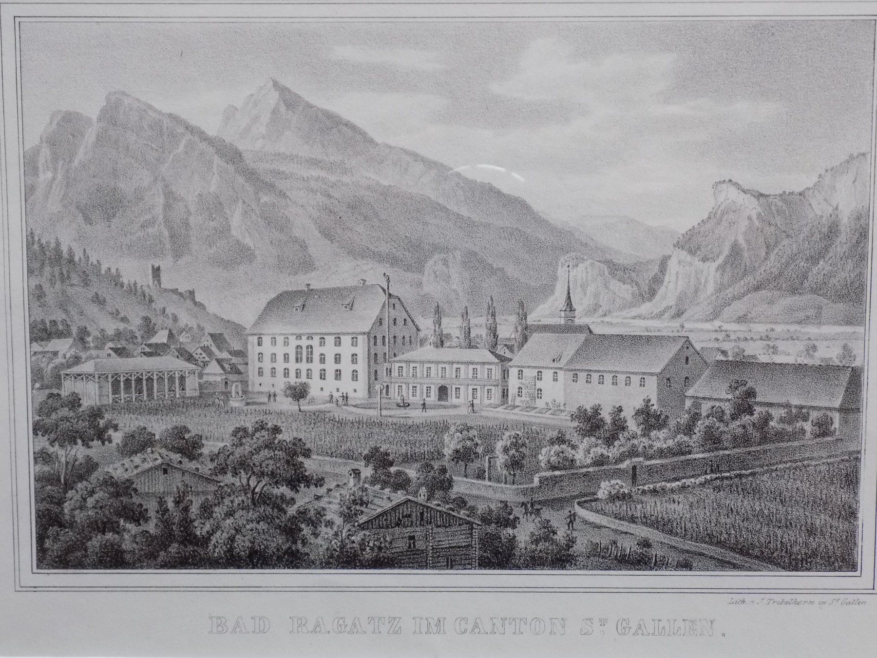 Incisioni: Bad Ragaz selten – Usato da Risch venduto da Rischli15 2