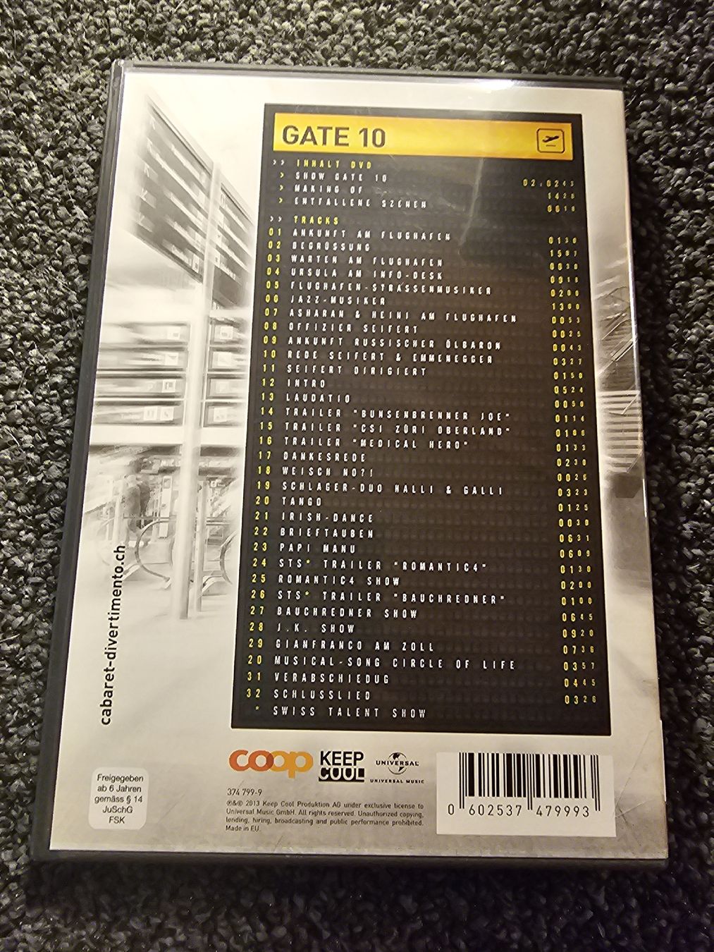 Tutti i DVDs: DVD Divertimento Gate 10 (21368) – Usato da Ruswil venduto da jan_bxl5 1