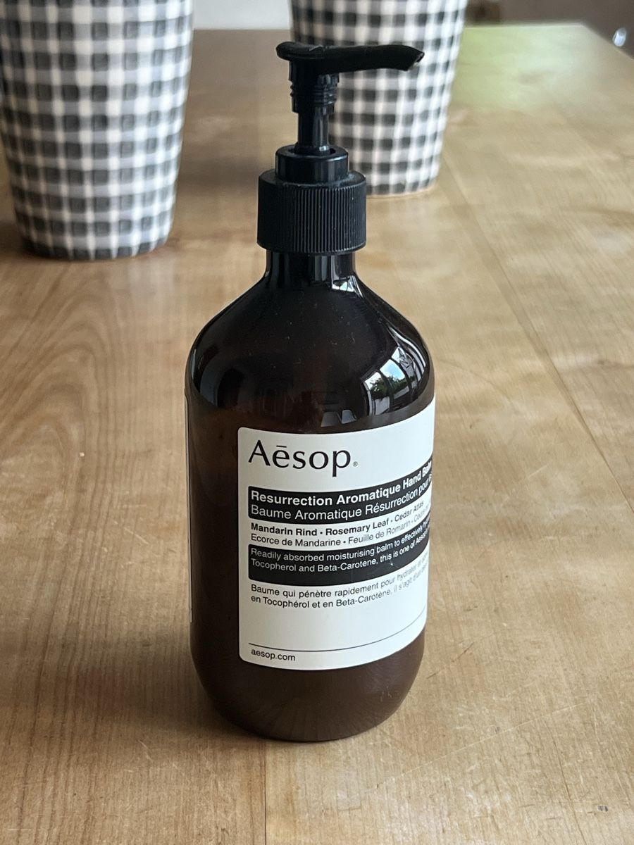 Aesop Idratazione: Aesop Resurrection Hand Balm – Usato da Zürich venduto da panka01 1