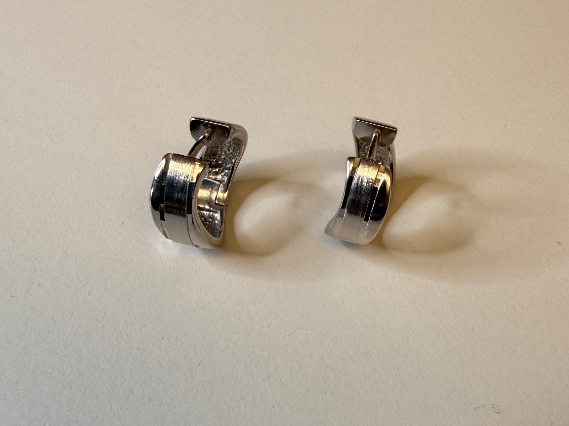 Orecchini pendenti & Orecchini a lobo: Creolen Silber 925 – Usato da Zug venduto da gold.schmuck 1