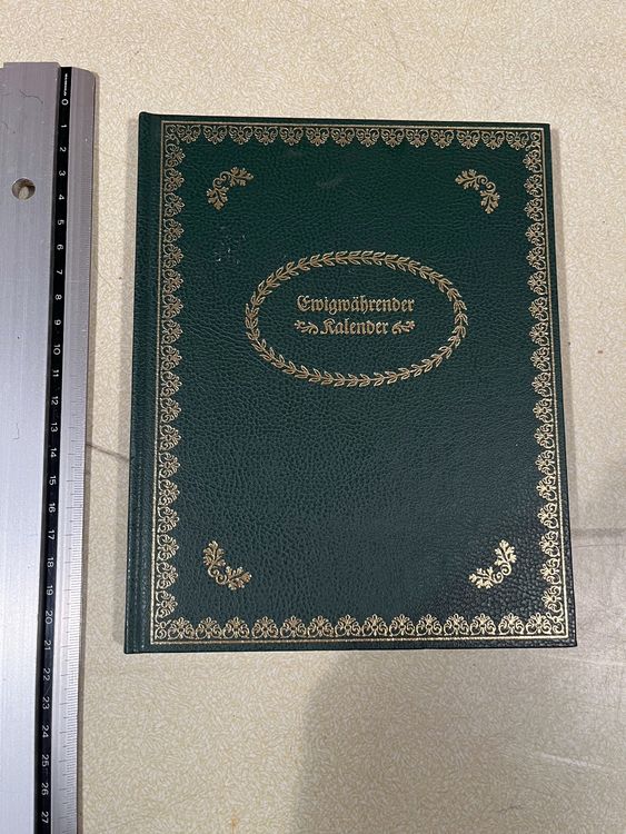 buch: ewig währender kalender von 1800-2100  Kaufen auf Ricardo