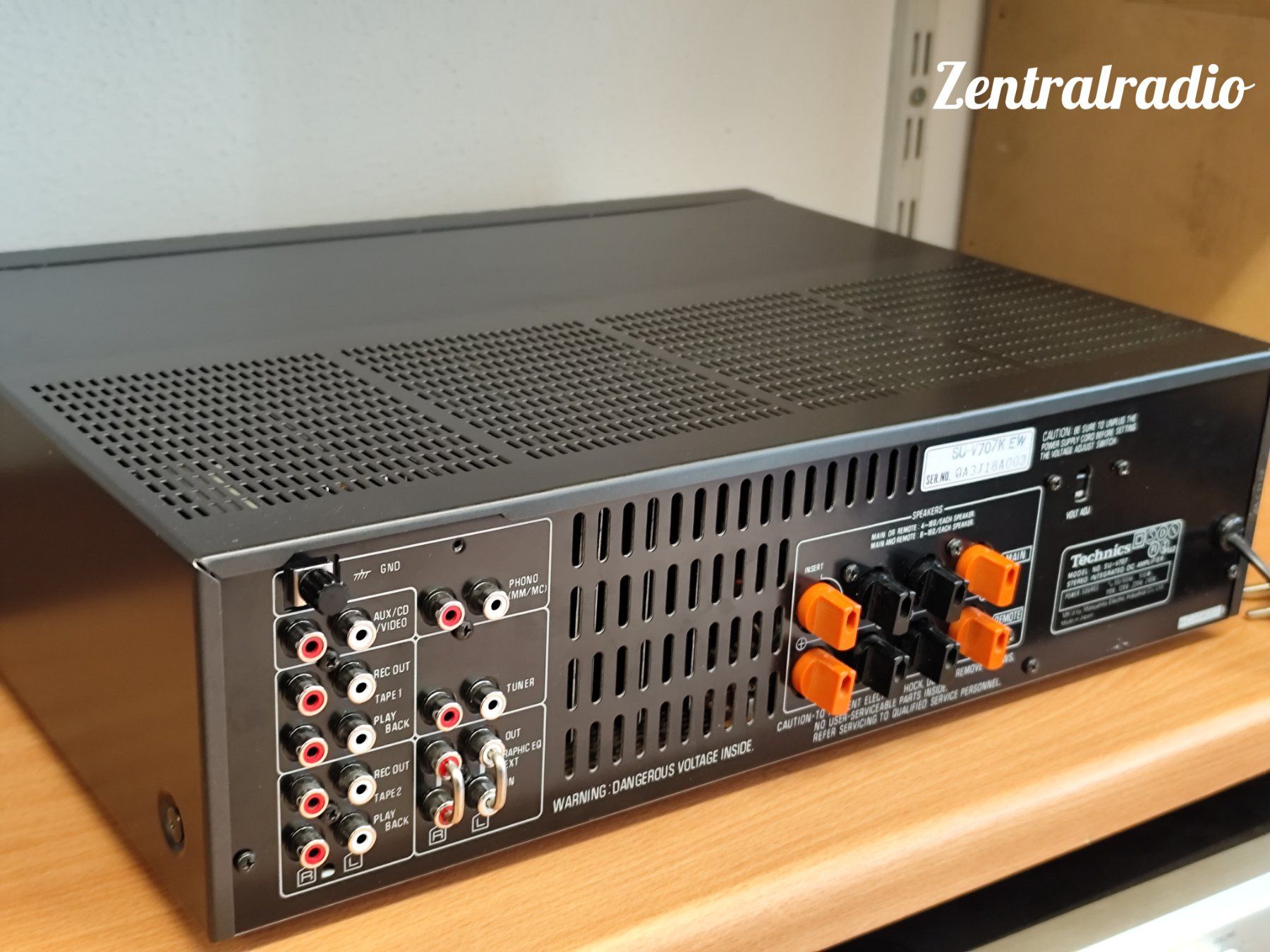 Technics Verstärker: Technics SU-V707 Verstärker – Gebraucht aus Zürich von Zentralradio 5
