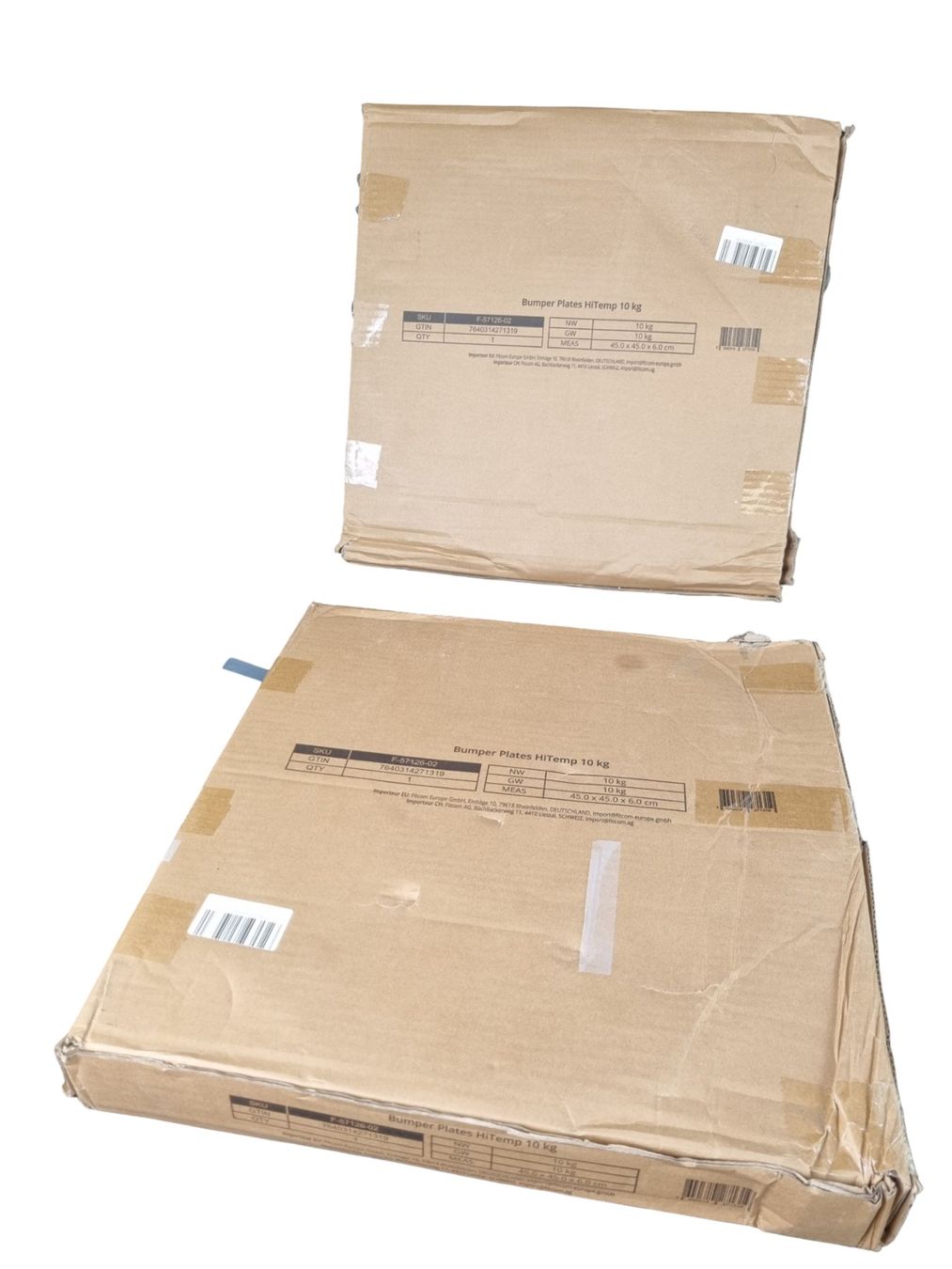 Piatti di portata: FITCOM Hantelscheibe hitemp 2x10kg – Nuovo (secondo la descrizione) da Wangen b. Olten venduto da Restwert_Wangen 5