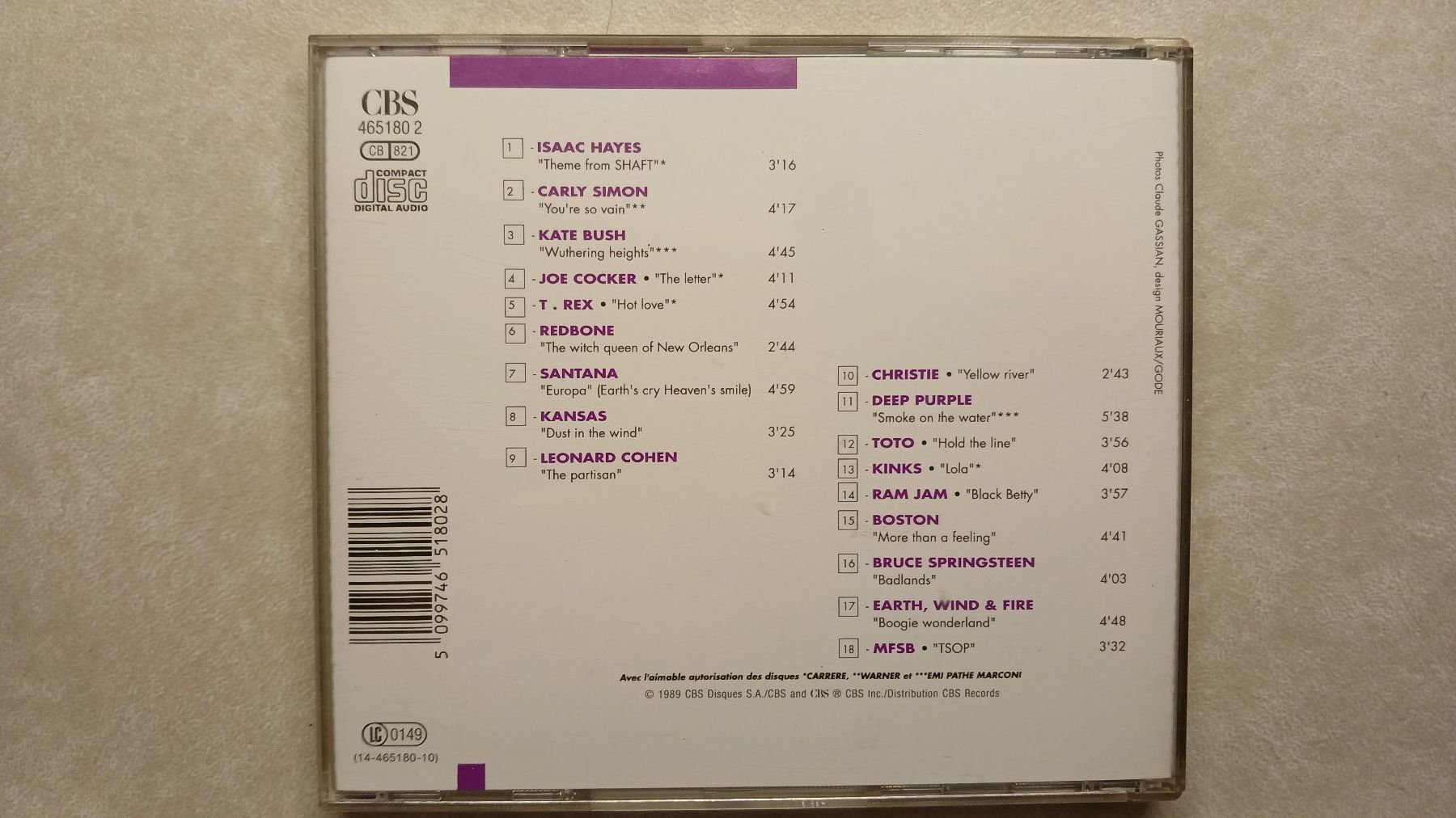 CD: 70s Les Annees Pop – Usato da hinwil venduto da tho_j6kz 2