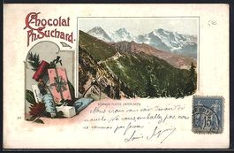 Schynige Platte, Schokoladen-Reklame f