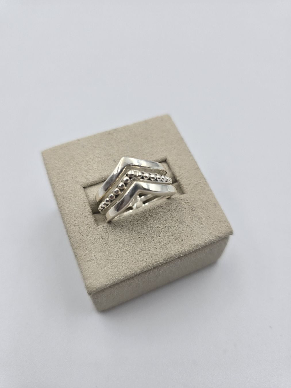 Anelli: Ring Silber 925 Gr. 51 – Nuovo e nell'imballaggio originale da Zug venduto da gold.schmuck 1